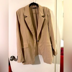 Lane Bryant Tan Blazer- Size 24